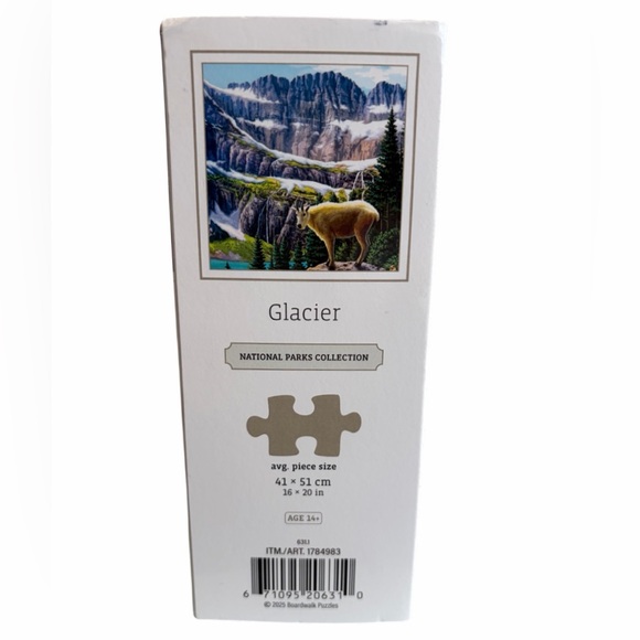 BOARDWALK PUZZLE COMPANY Glacier Jigsaw Puzzle by Bruce Martin 500 Piece Age 14+ - Picture 7 of 12